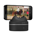 Pivo Equestrian Starter Pack Auto Tracking Phone Holder, Face, Body & Horse Tracker, 360° Rotation, 6 Speed, Stand for Video Recording (Black - Max Starter Pack)