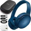 Bose QuietComfort Wireless Over-Ear Bluetooth Headphones Power Bundle