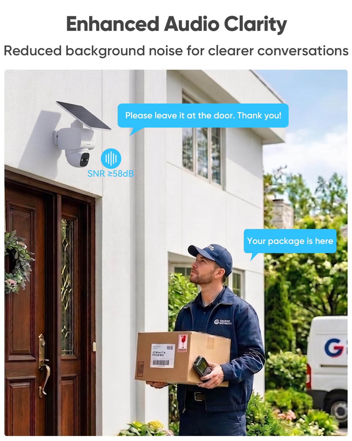 blurams 4K Ultra Security Cameras Wireless Outdoor, 2Pack