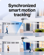 Tapo 4K Dual Lens Pan/Tilt Security Camera Wireless Outdoor, C675D KIT