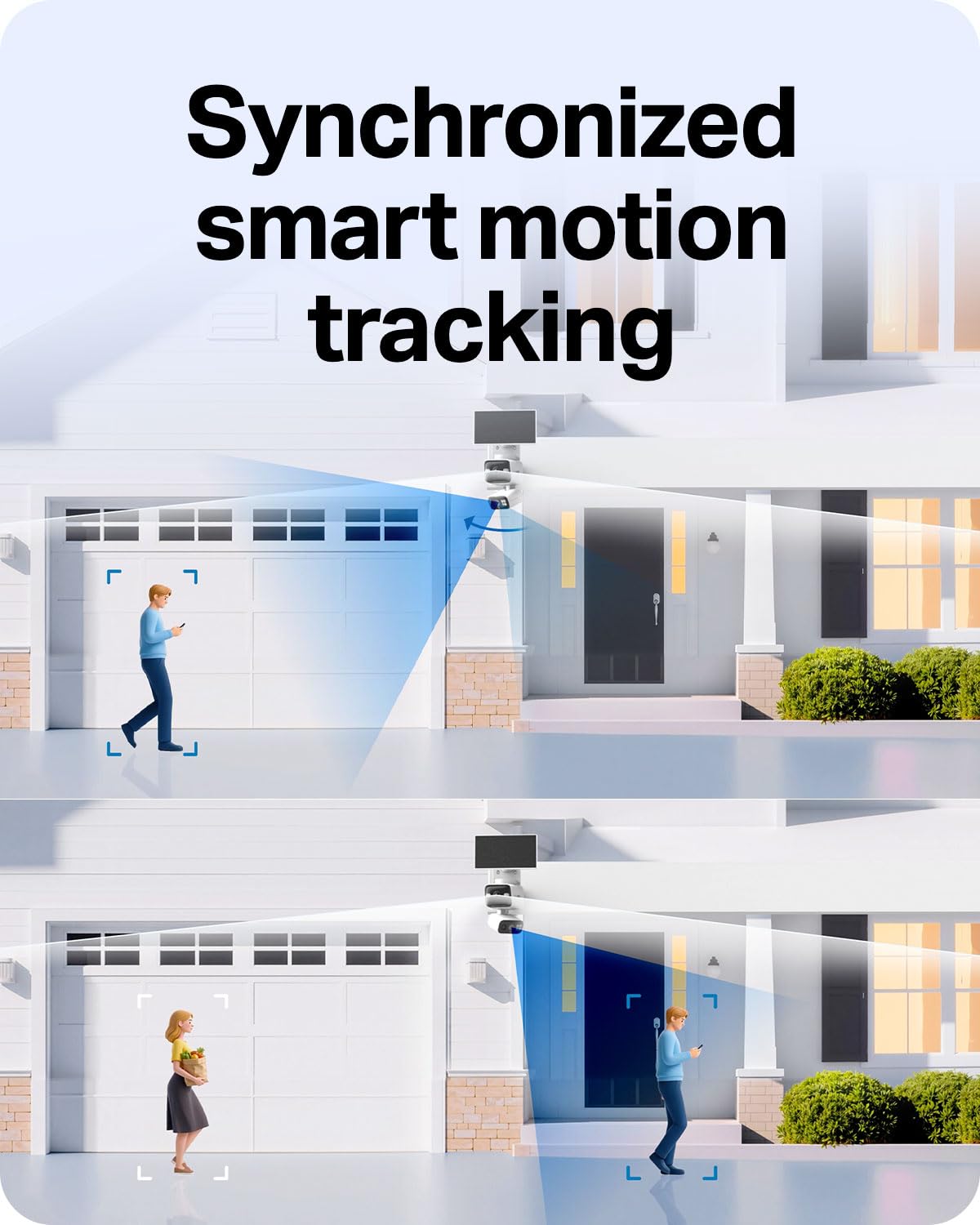 Tapo 4K Dual Lens Pan/Tilt Security Camera Wireless Outdoor, C675D KIT