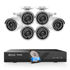 16 Camera Security System for Business with 4TB HDD, PB37F1616-5M