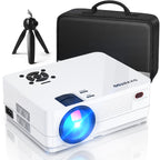 Native 1080P Projector with WiFi 6 and Two-Way Bluetooth, Full HD Video Projector for Outdoor Movies, 300" Display Projector 4k Home Theater, Compatible with iOS/Android/PC/XBox/PS4/TV Stick/HDMI/USB