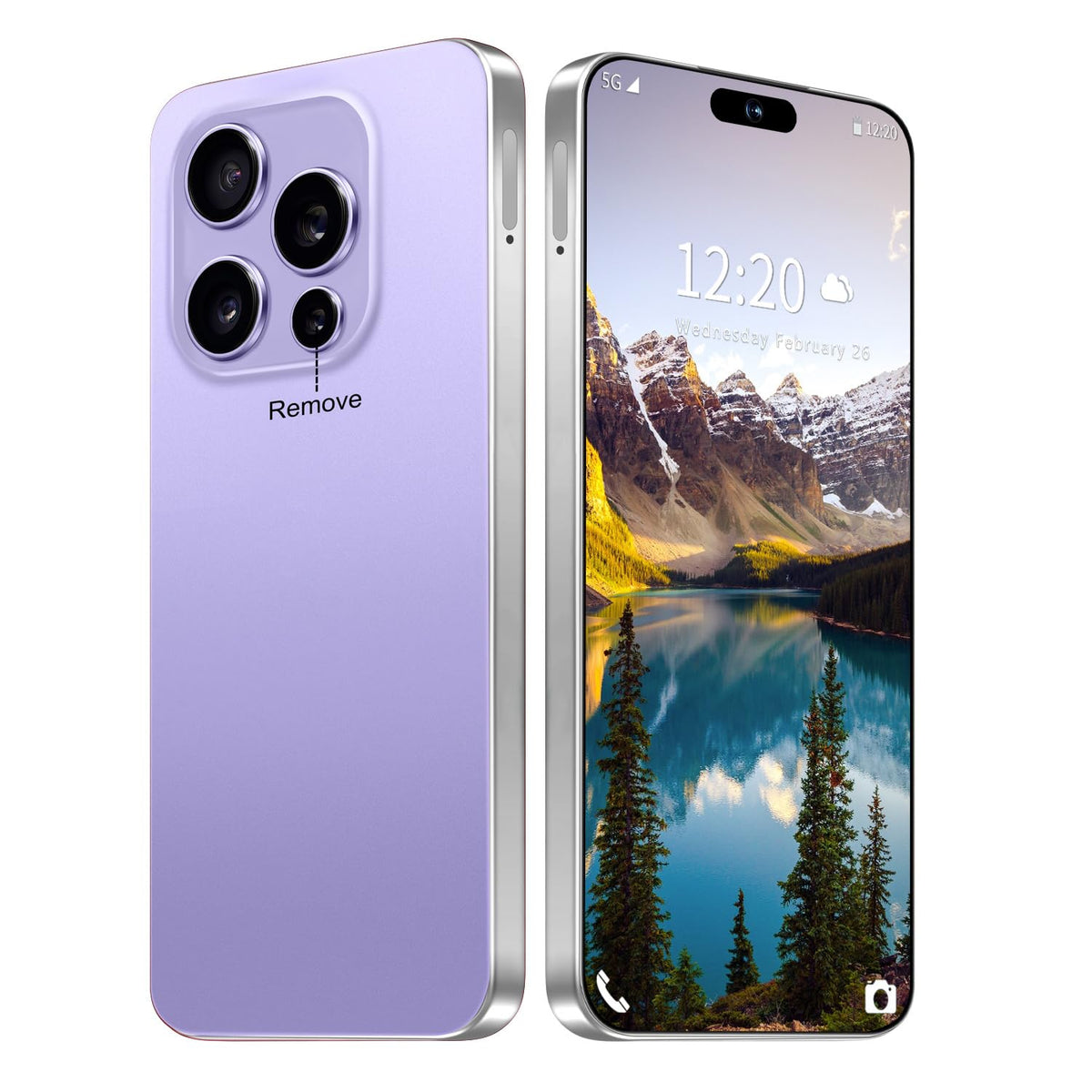 I16 Ultra 16GB+1TB 6.99" HD Screen Smartphone Unlocked Cell Phone,Battery 7000mAh Unlocked The Phone, Android 14 Fingerprint Button Unlock/Photos/Face ID/Dual SIM/5G/GPS (Green)