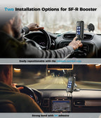 Cell Phone Booster for RV with LCD Display, Upgraded Omni Antenna FCC Approved