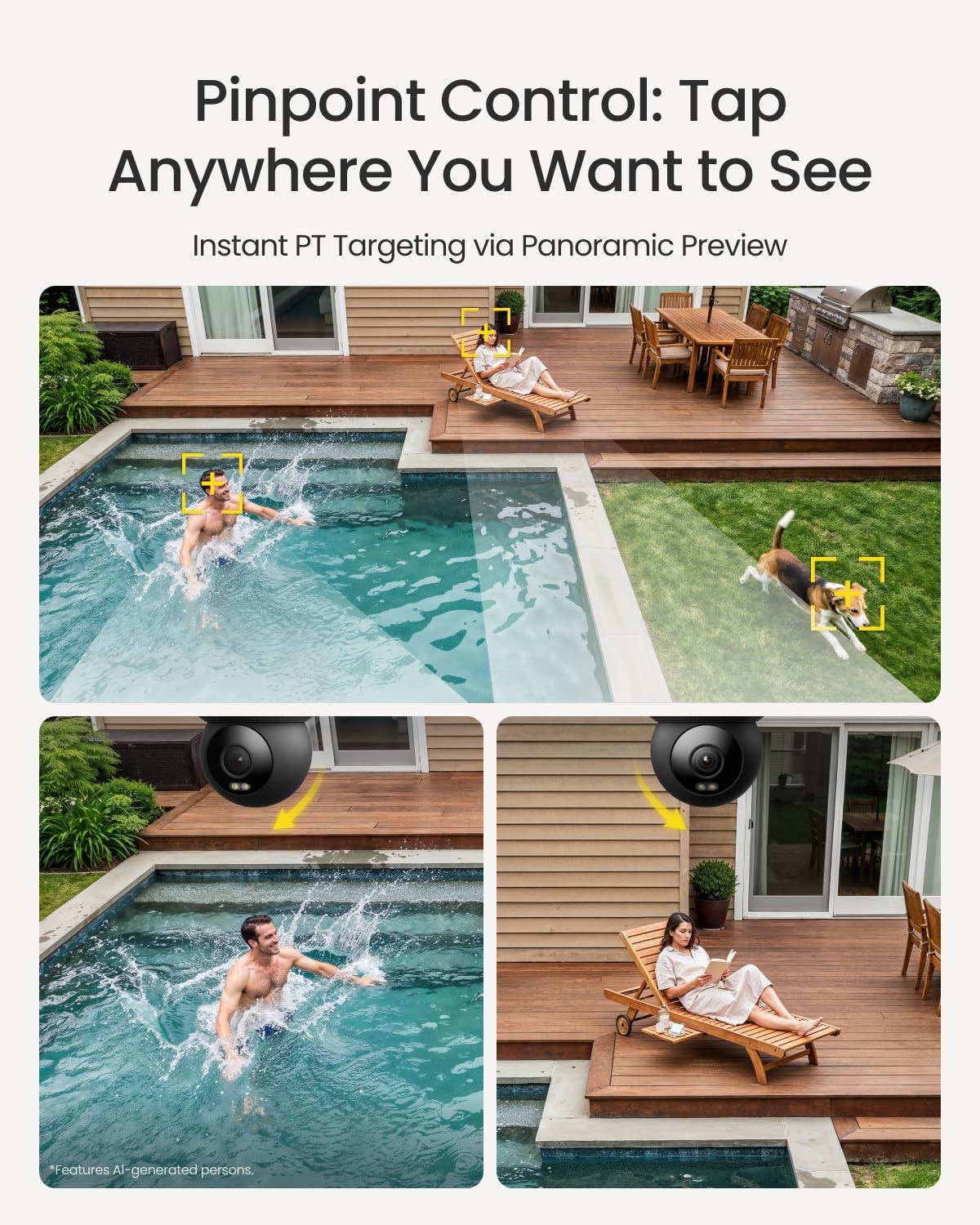 REOLINK OMVI 2i WiFi, 5MP+5MP PT Dual-Lens WiFi Camera for Outdoor Security