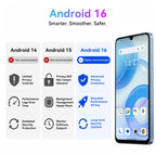 Blackview Wave 10 Unlocked Cell Phone, Smartphones for T-Mobile, Blue