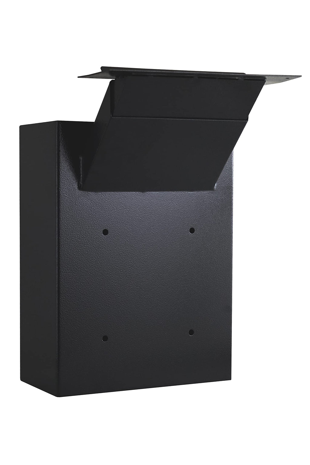Protex Safe WDC-160E Black Wall/Door Through Heavy Duty Large Drop Box,for Keys, car remotes, Cash, Checks and envelopes, Pre-drilled mounting Holes, with Adjustable Chute,Digital Electronic Lock