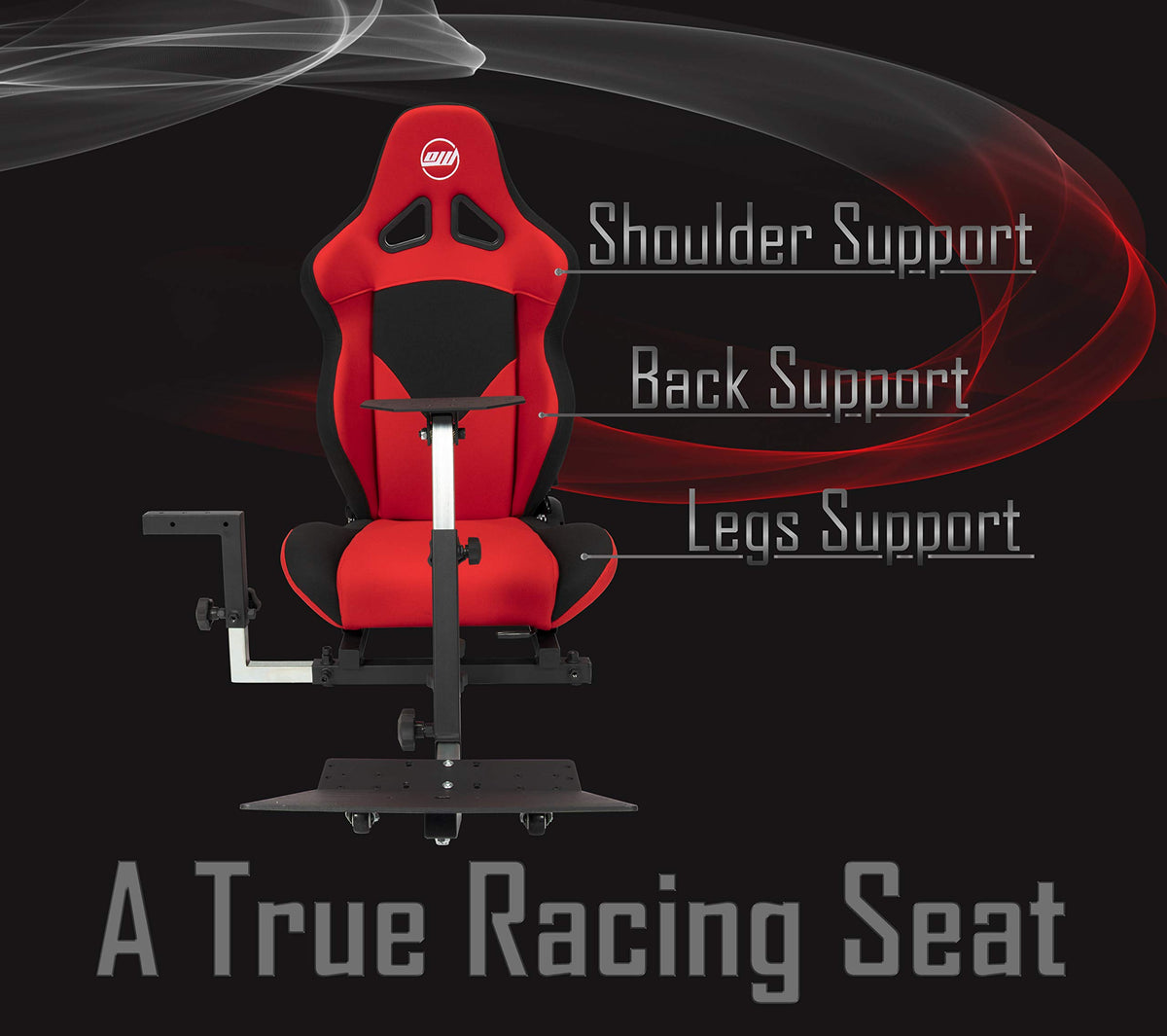 Advanced Racing Simulator Seat Driving Simulator Gaming Chair with Gear Shift Mount