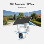 2K/4MP Home Security Camera System, 2.4G & 5GHz Wi-Fi Connected