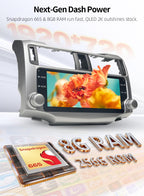 Dasaita 10.25" QLED Car Radio for Toyota 4Runner 2010-2024