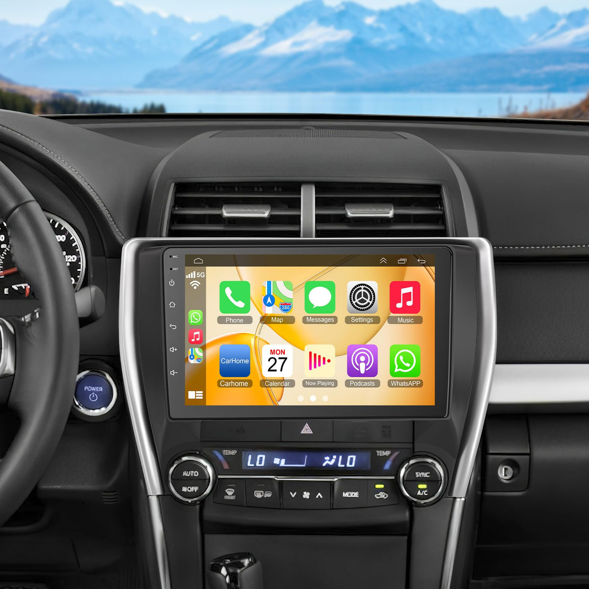 (8Core + 128GB) Android 5G WiFi Car Radio for 2012–2014 Toyota Camry