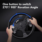 PXN V99 Force Feedback Racing Wheel, with Pedals and Shifter