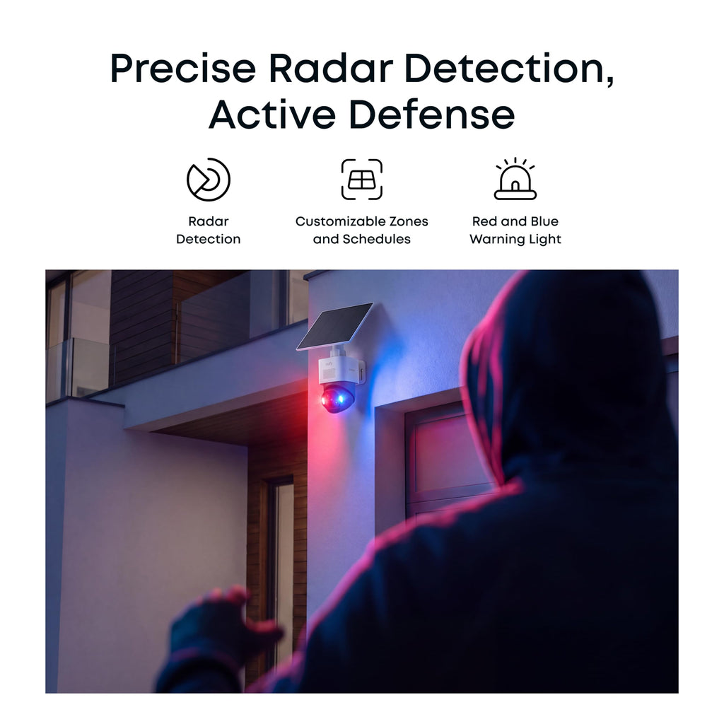 eufy Security SoloCam E50(S340 Next-Gen), Dual 4K Security Camera