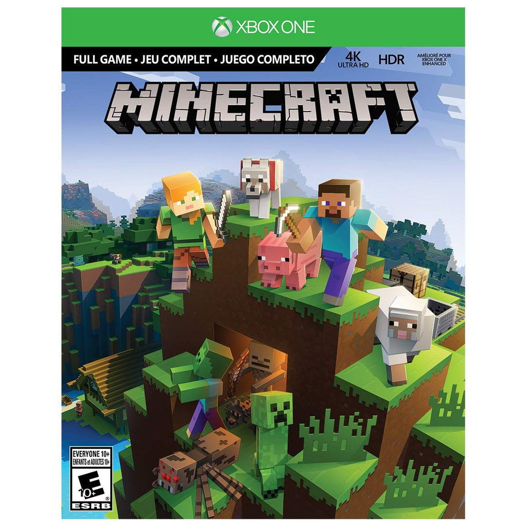 Xbox One S 500GB Console - Minecraft Complete Adventure Bundle [Discontinued] (Renewed)