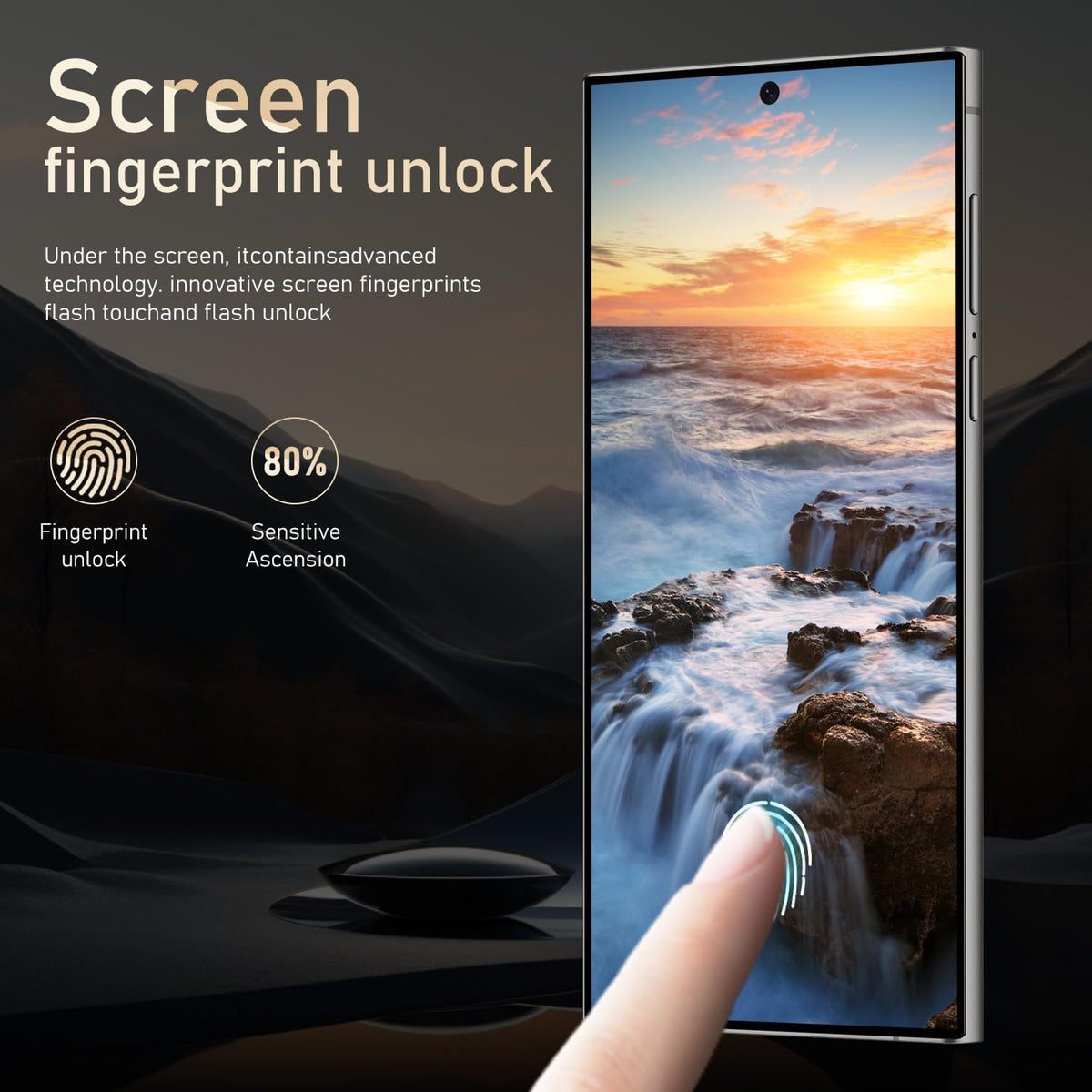 Huness I24 Ultra Unlocked Phone,Built in Pen The Phone,Smartphone Battery 6800mAh 6.8" HD Screen,Android 14 16+512GB with 128GB Memory Card Cell Phone,5G/Face ID/Fingerprint Lock/GPS (Cyan, 16+512)