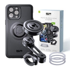 SP CONNECT Moto Bundle II AVM Xtreme | SPC+ |Compatible with iPhone 17 Pro/18 Pro | Phone Mount for Motorcycle | Motorcycle Phone Holder | Handlebars