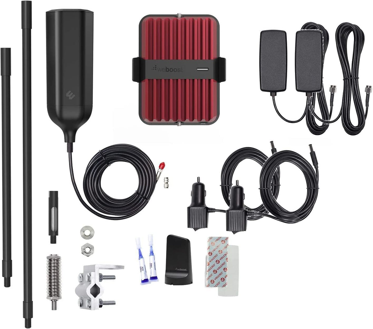 Rover Duo OTR 2-in-1 Car-to-Truck Vehicle Cell Phone Signal Booster | 5G Ready | All U.S. Carriers | FCC Approved | Assembled in USA