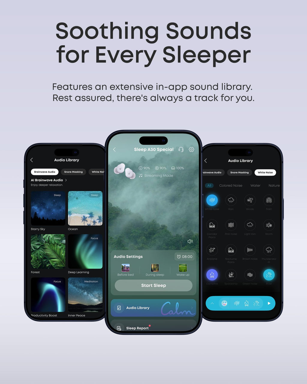 Soundcore Sleep A30 Special by Anker, Noise Reduction Sleep Earbuds