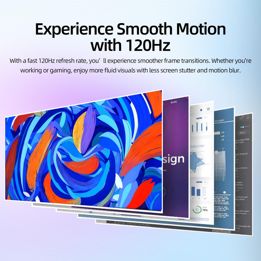 LG 27 Inch IPS Monitor, Full HD (1920 x 1080) Display, 120Hz, 1ms MBR, 99% sRGB, HDR10, WebOS, Tilt Adjustable, HDMI x 1, Borderless Display for Gaming and Office