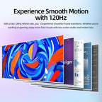 LG 27 Inch IPS Monitor, Full HD (1920 x 1080) Display, 120Hz, 1ms MBR, 99% sRGB, HDR10, WebOS, Tilt Adjustable, HDMI x 1, Borderless Display for Gaming and Office