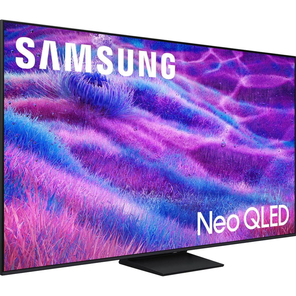 Samsung QN85QN80FAFXZA 85 inch Neo QLED 4K QN80F Vision AI Smart TV 2025 (Renewed) Bundle with Deco Gear 6FT HDMI 2.0 Cable and CPS Exclusive 26 Month Protection Pack (BEACH-CPS-26M3500)