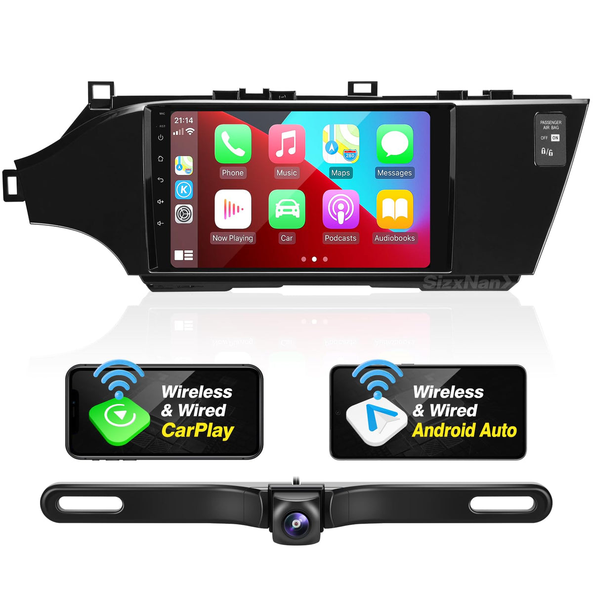 for Toyota Avalon 2013-2018 Radio Stereo Wireless Carplay Auto