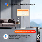 HORION 32" Portable Smart TV , Movable TV, No Battery, Non-Touchscreen