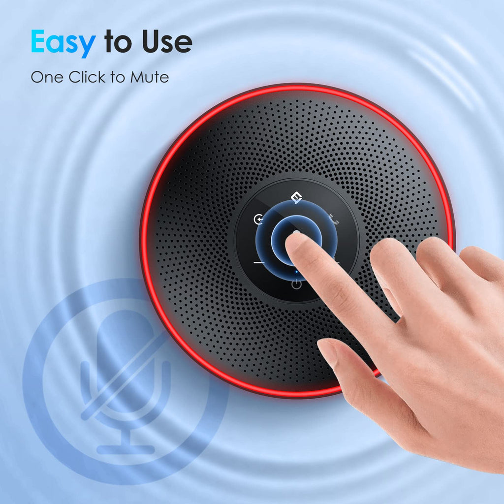 EMEET M220 Bluetooth Speaker, Daisy Chain/Use Alone up to 16 attendees
