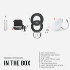 weBoost Office 200 Cell Phone Signal Booster, 50 Ohm