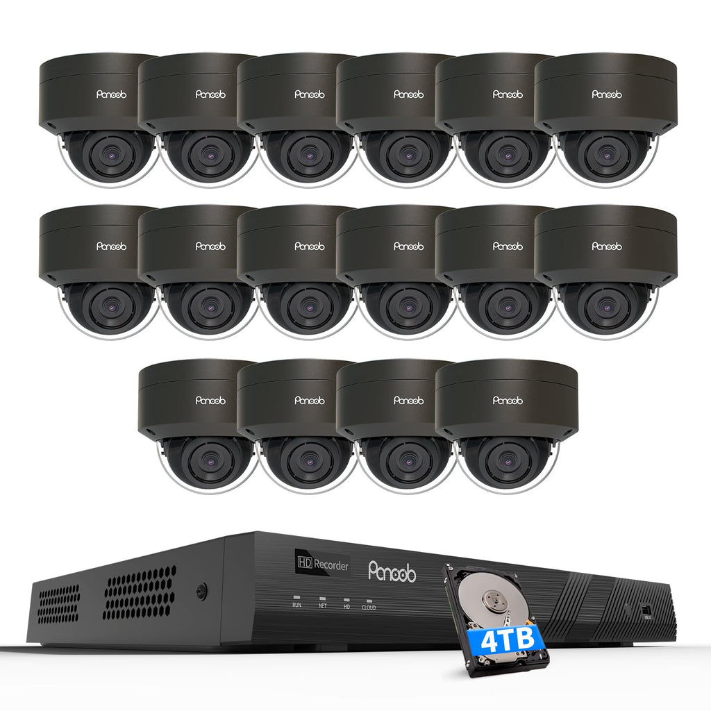 4K 32 Channel Security Camera System with 8TB HDD, PD54B2032-8M