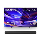 Sony 65 Inch BRAVIA 6 OLED 4K HDR Smart Google TV with Gemini (K-65A60)