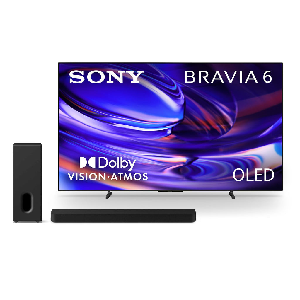 Sony 65 Inch BRAVIA 6 OLED 4K HDR Smart Google TV with Gemini (K-65A60)