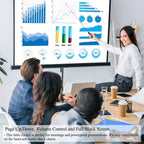 Wireless PowerPoint Remote Presentation Clicker: 30-Pack Presenter PPT Slide Advancer with Red Pointer | Plug & Play via USB | 100Ft Control Range | Ergonomic Design - Universal Compatibility
