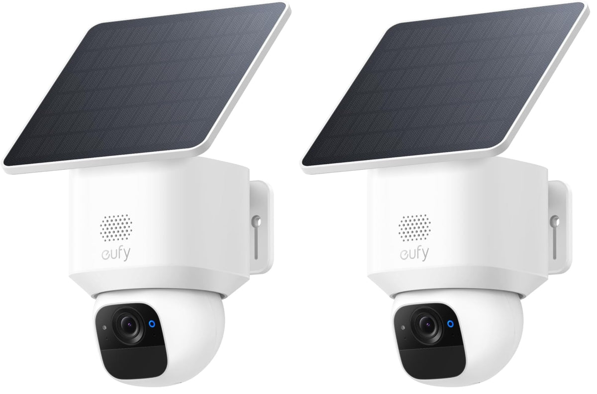 eufy Security SoloCam E30, 4-Cam Kit, 2K Solar Security Camera