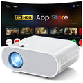 4K Projector with WiFi and Bluetooth, 1500 ANSI Google TV Projector