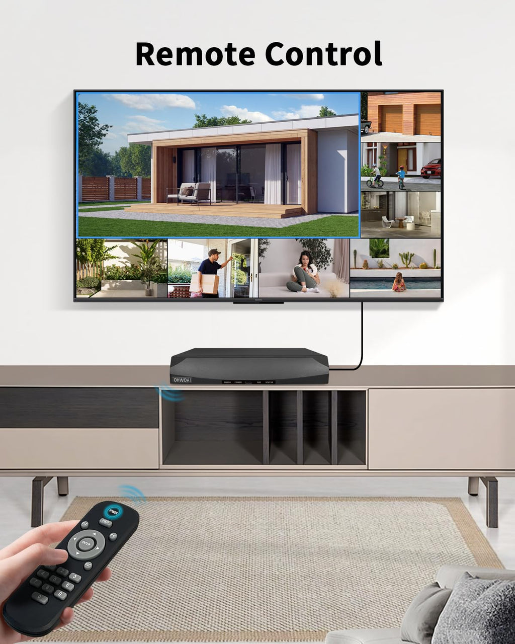 4K Outdoor Wired Security Camera System, Home Video Surveillance Systems