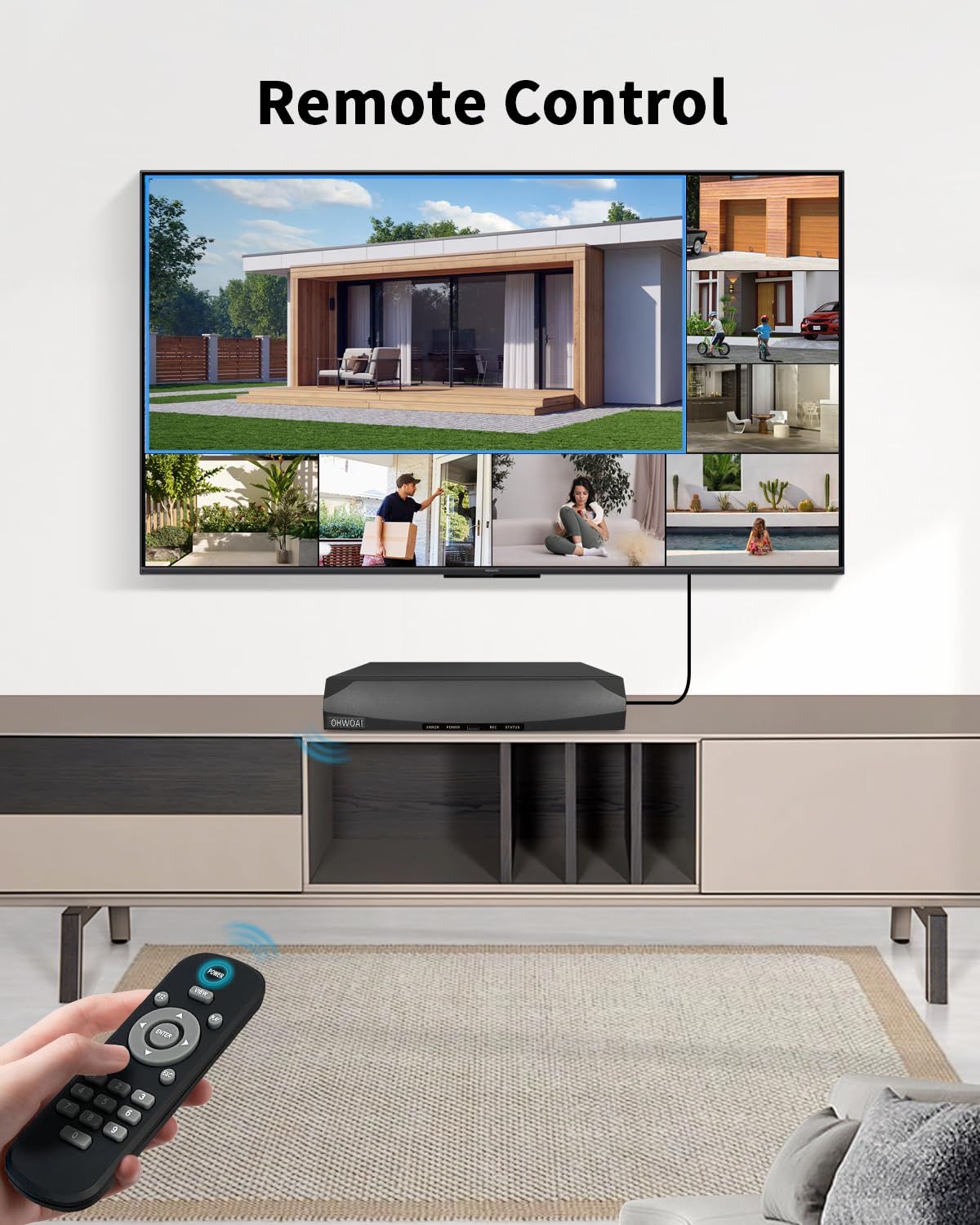 4K Outdoor Wired Security Camera System, Home Video Surveillance Systems