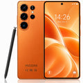 S26U Android Phone Unlocked, 6.9" Large Screen, Android 16 Unlocked Smartphones 16GB+512GB/1TB, 50MP+21MP, 7000mAh, Dual SIM/Face ID/GPS/OTG, Black