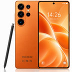 S26U Android Phone Unlocked, 6.9" Large Screen, Android 16 Unlocked Smartphones 16GB+512GB/1TB, 50MP+21MP, 7000mAh, Dual SIM/Face ID/GPS/OTG, Black