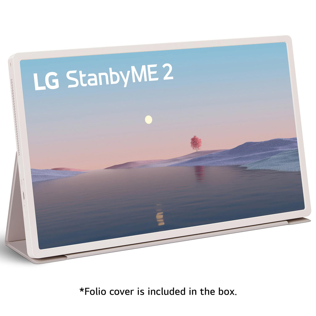 LG StanbyME 2 27 Inch Portable Smart Touch Screen with 4hr Battery