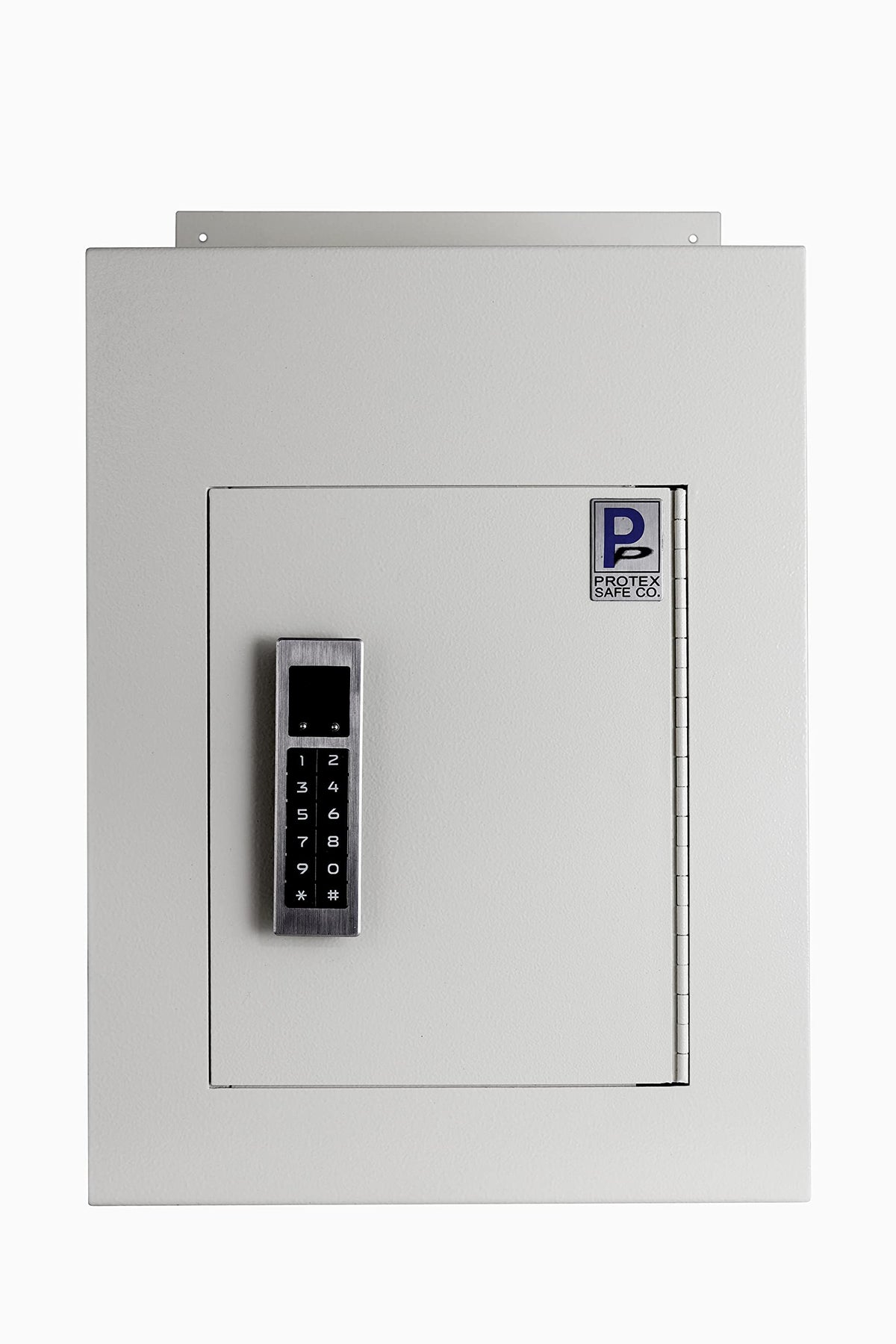 Protex Safe WDC-160E Black Wall/Door Through Heavy Duty Large Drop Box,for Keys, car remotes, Cash, Checks and envelopes, Pre-drilled mounting Holes, with Adjustable Chute,Digital Electronic Lock