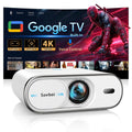 Outdoor-Projector Built-in Google TV, Sovboi Auto Lens Cap Smart Proyector