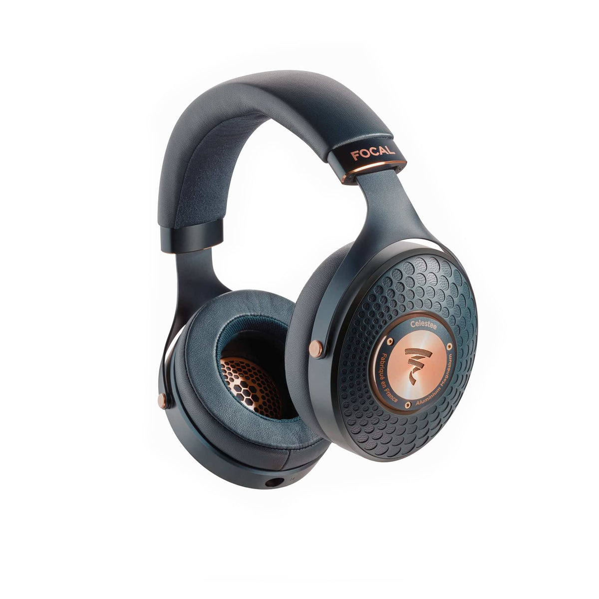 Focal CELESTEE Closed Back Over Ear Headphones (Navy Blue)