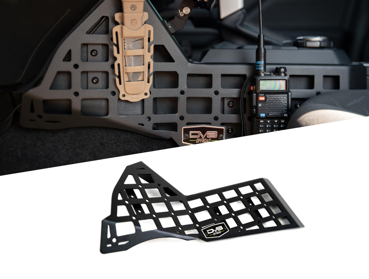 DV8 Center Console Molle Panels & Mount for 2016-2023 Toyota Tacoma 3rd