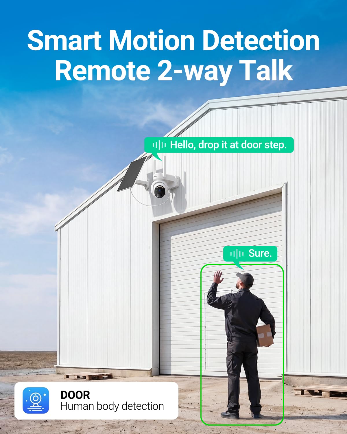 2026 Non-WiFi Cellular Security Camera with 360Day Unlimited Mobile Data