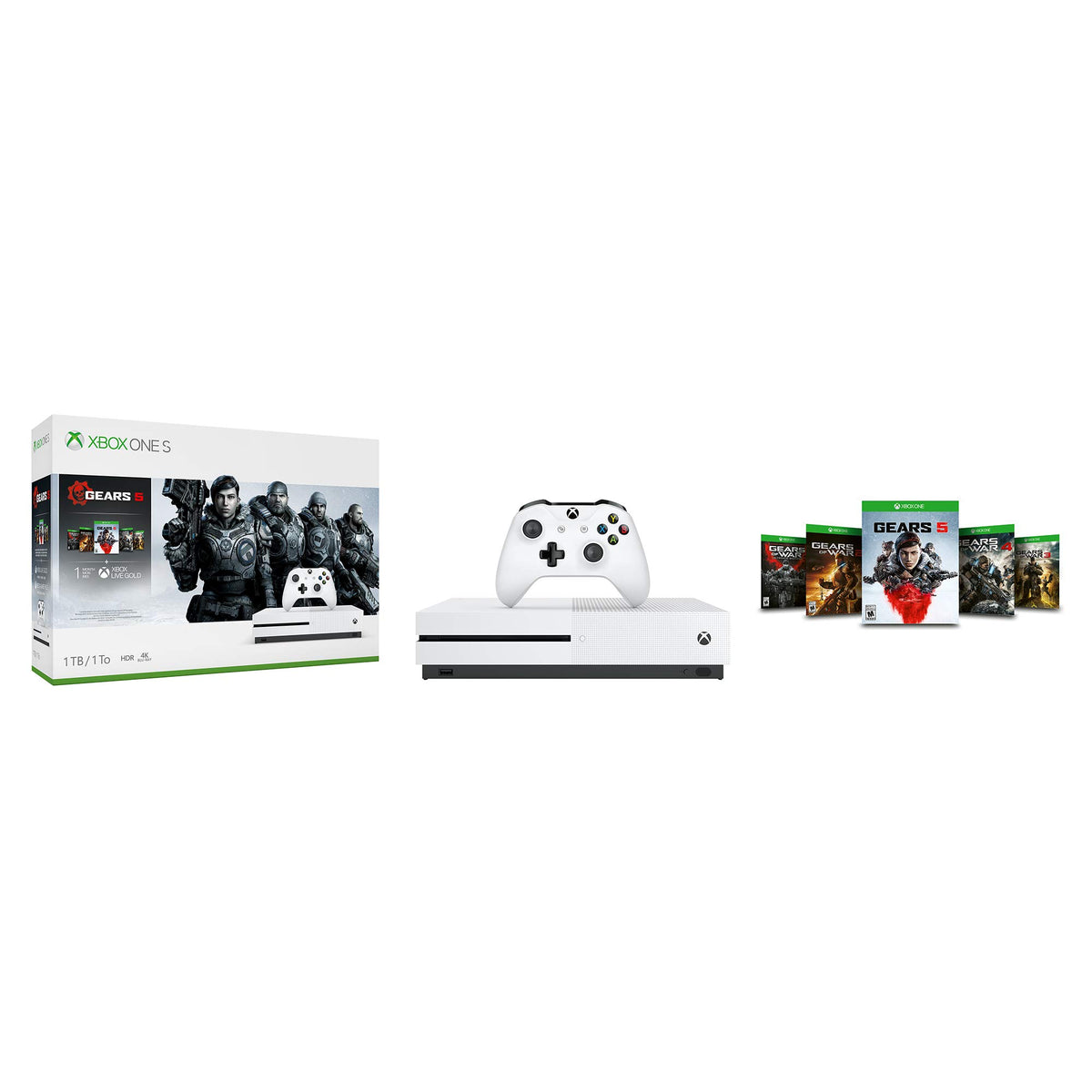 Xbox One S 1TB All-Digital Edition Console (Disc-Free Gaming) - [DISCONTINUED]