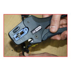 Self regulating wire stripper, 0.02-10mm
