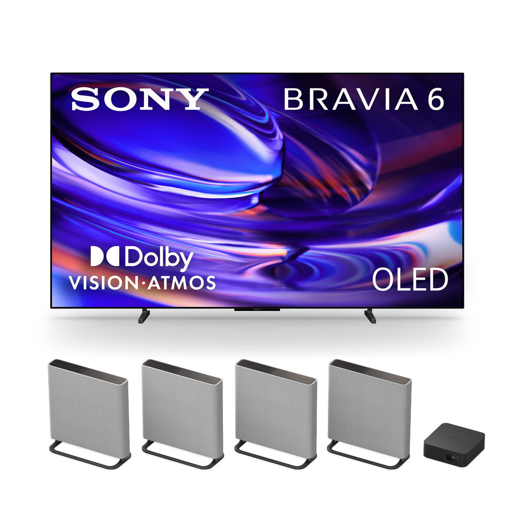 Sony 65 Inch BRAVIA 6 OLED 4K HDR Smart Google TV with Gemini (K-65A60)