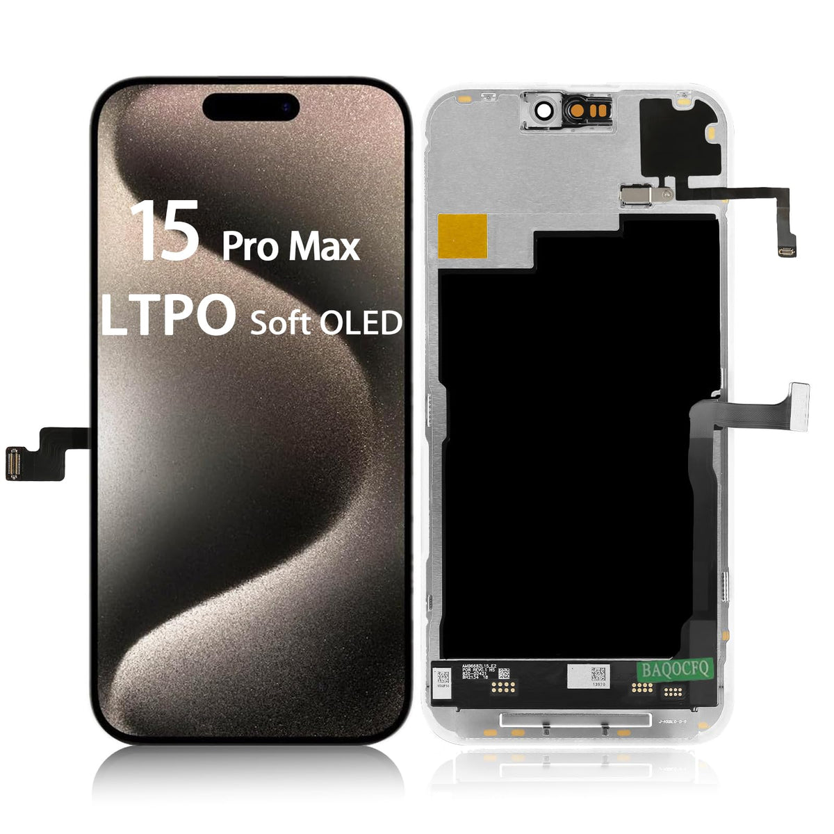 Soft LTPO OLED for iPhone 17 Pro Max Screen Replacement
